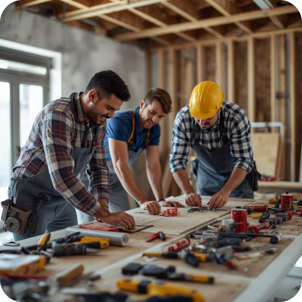 Planung der Baustelle